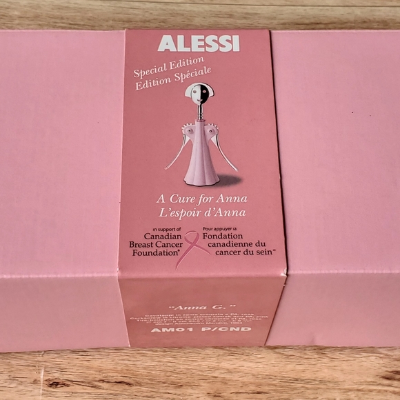 Alessi "ANNA G." AM01 P/CDN Pink Bottle Opener - Picture 3 of 5